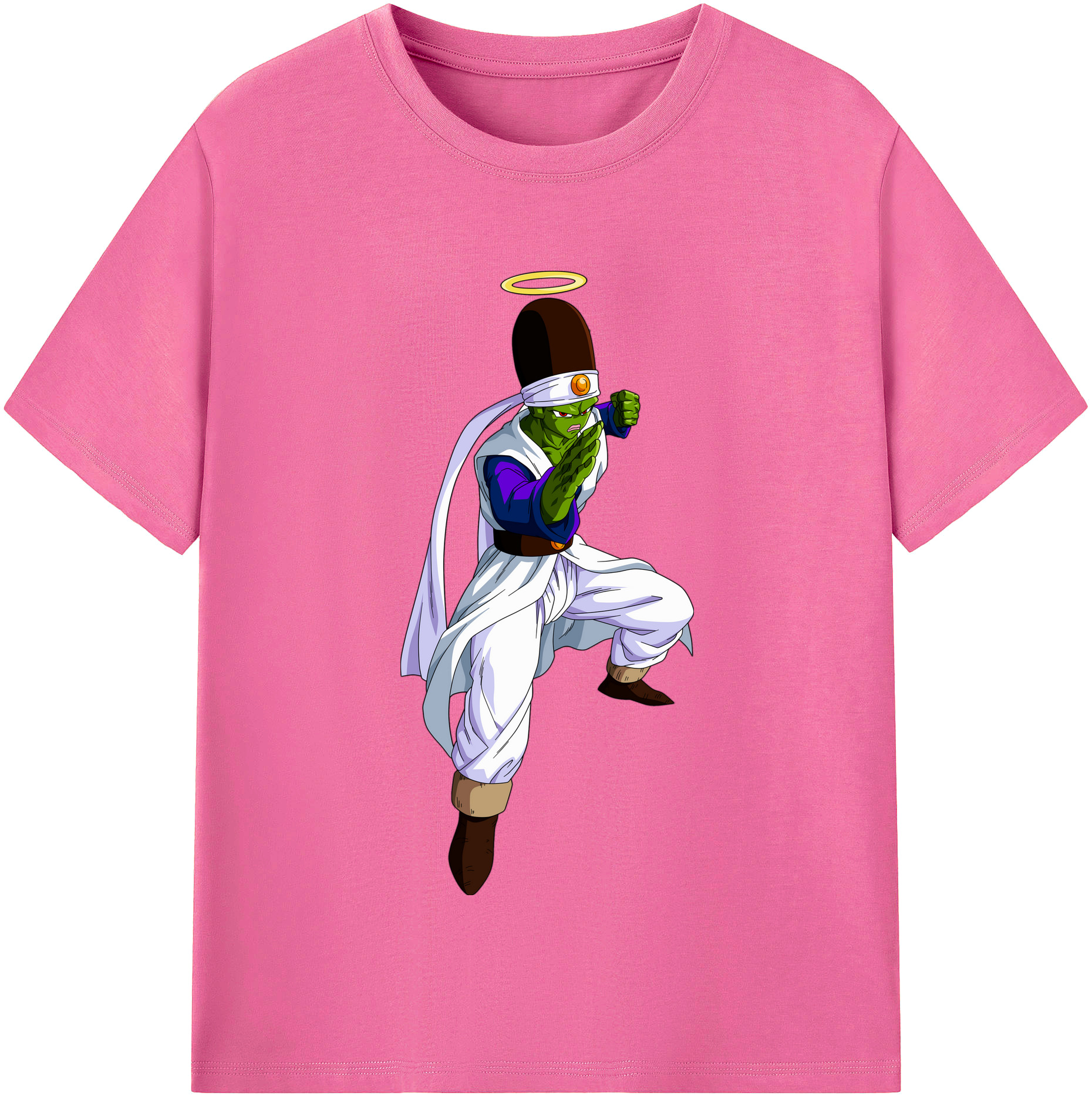 （画像用） ドラゴンボール パイクーハン DRAGON BALL Pikkon レディースカジュアルプリントTシャツ（綿100％）